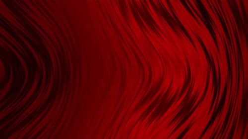 Fluid Red Abstract Wavy Lines Background Animation