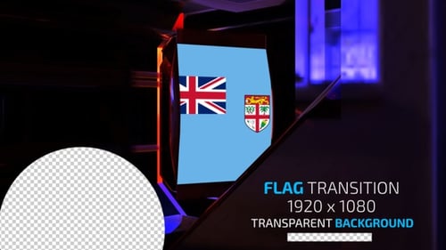 Futuristic 3D Geometric Image Reveal