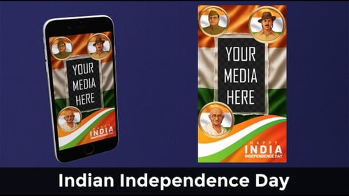 15 August – Independence Day Instagram Story
