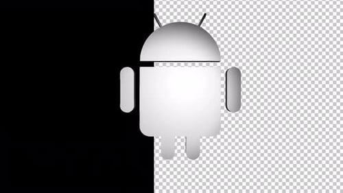 Android Character Symbol 3D