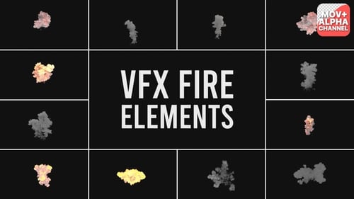 VFX Fire Elements | Motion Graphics