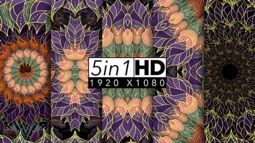 Trippy Ethnic Flower Pack