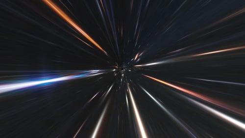 Tunnel spatial de l'univers (3 clips)