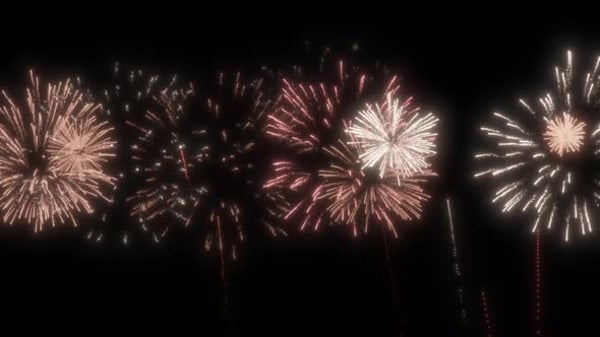 Fireworks Explosion Animation Visual Effect Transparent Background ...