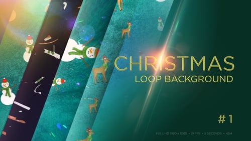Christmas Loop Background 1