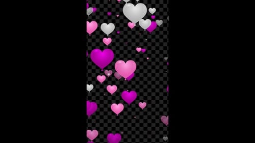 Vertical Flying Heart Balloon Alpha Loop V10