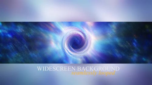 Blaue, verstörte VJ-Hintergrundschleife