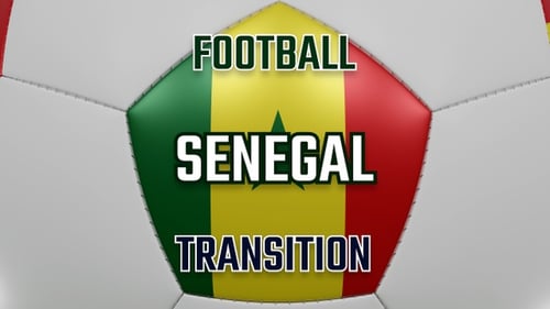Football Senegal transition | UHD | 60fps