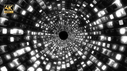 Cubes Tunnel 4K
