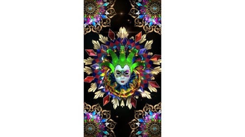 Carnival Mask (Vertical)