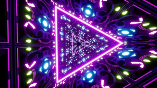 Psytrance Triangle Vj Loop