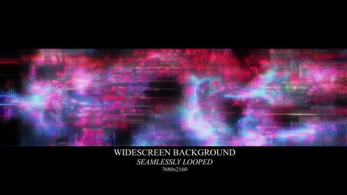 Pixel Glitch Waves Background Loop