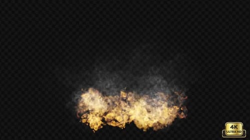 Fire burning overlays V2