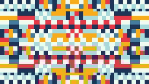 Geometric Colorful Background 4K