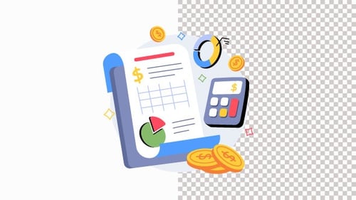 Chaîne Alpha d'animation comptable