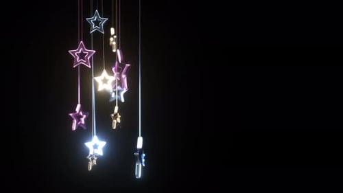 Spinning Stars In A Seamless Loop