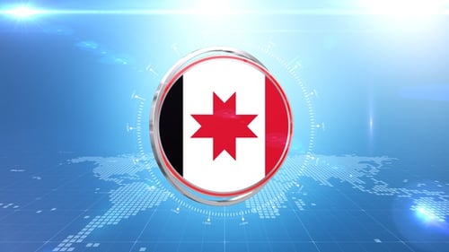 Modern Circular Broadcast Logo Reveal