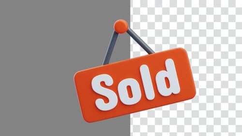 3D Animation of Visualizing the Process of Sales and Transactions | Alpha Channel