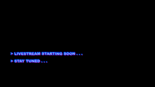 Stream startet bald Glitch 10