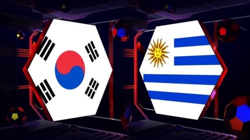 Uruguay Vs South Korea Football World Cup Qatar 2022 Background Loop