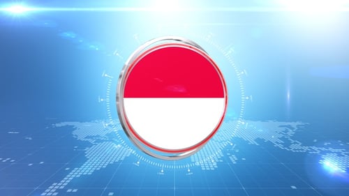 Metallic Circle Logo Reveal Broadcast Opener