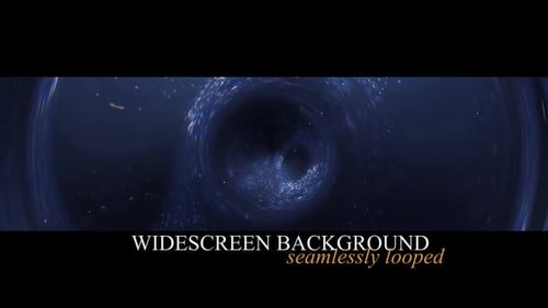 Vj Distorted Particles Abstract Background Loop