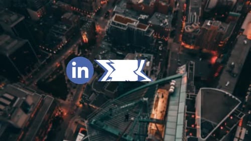 Chaîne Linkedin Lower Third 4 K Alpha