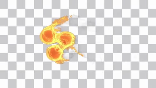 Boules de feu volantes sur Alpha