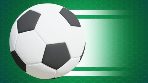 Opening Soccer ball Portrait