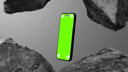 Phone Mockup Green screen