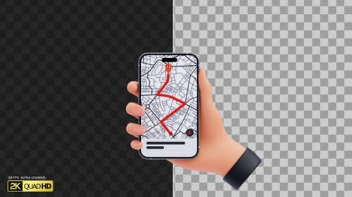 3D App Navigation | Alpha Channel