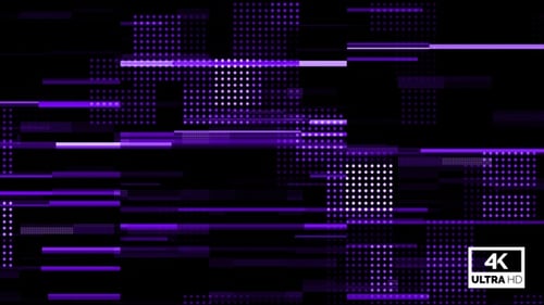 Digital Technology Background Purple V6