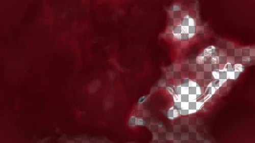 Fluid Red Blood Cell Medical Transition