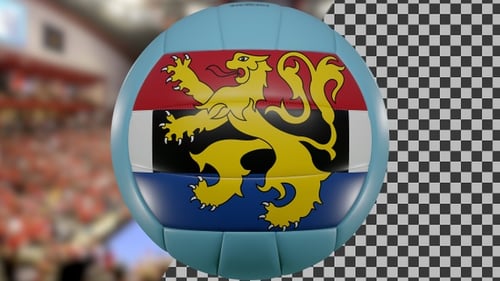 Volleyball spinning BeNeLux Union | UHD | 60fps