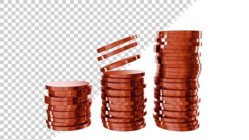 Plain Copper Coins Tower V3