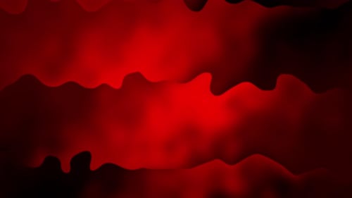 Dynamic Abstract Red Fluid Wavy Motion Background