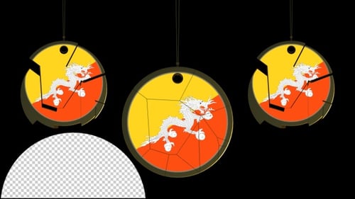 Shattering Geometric Circle Reveal Animation