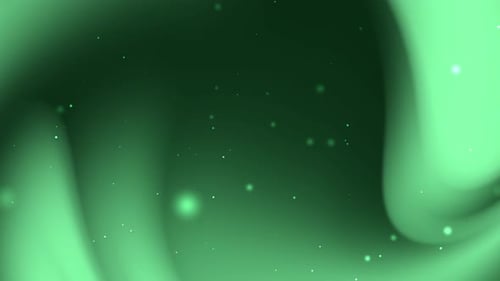 Green Swirl Gradoent Background