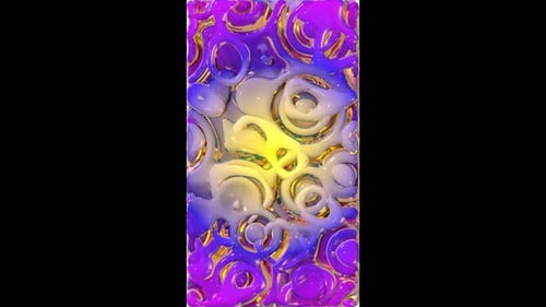 Colorful Abstract Fluid Motion Background Loop