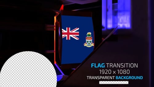 Futuristic 3D Panel Rotation Reveal