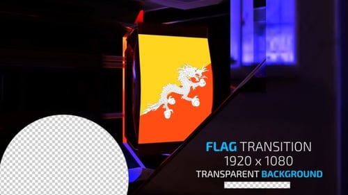 Futuristic 3D Panel Image Reveal Animation