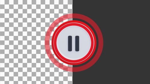 Animation 3D de la vidéo Play Online | Alpha Channel