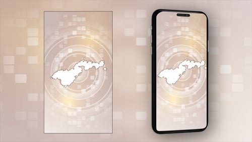 American Samoa Animated Map - Vertical Video