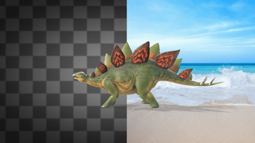 Dinosaure Stégosaure inactif