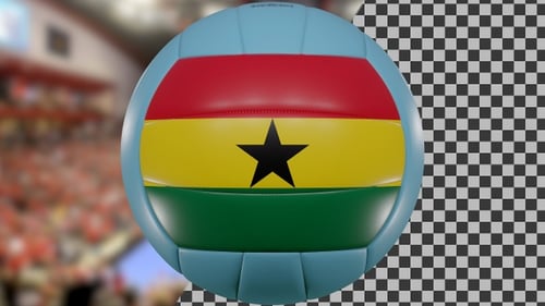 Volleyball Spinning Ghana | UHD | 60fps
