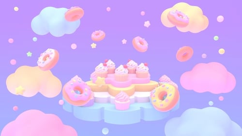 Floating Dessert Stage
