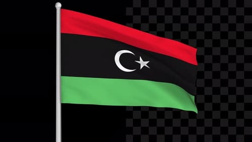 Libya Flag Loop