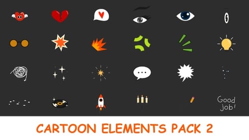 Cartoon Elements Pack 2
