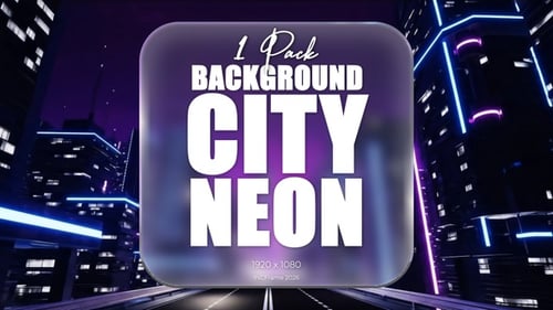Background City Neon