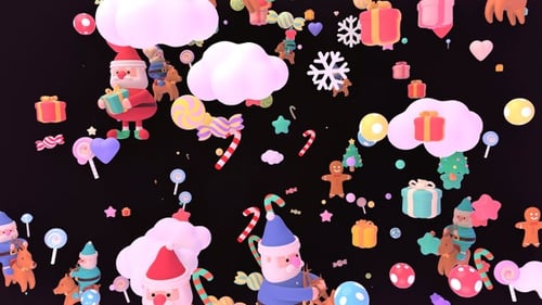 Cute Christmas Sky